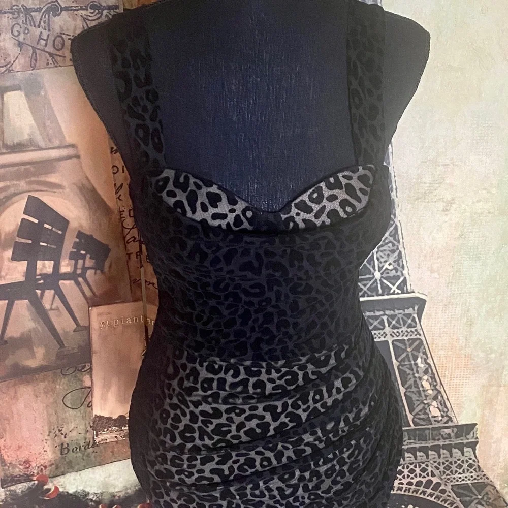 Fashions Nova black, and nude mesh dress-Size Small (NWOT) - Picture 8 of 8